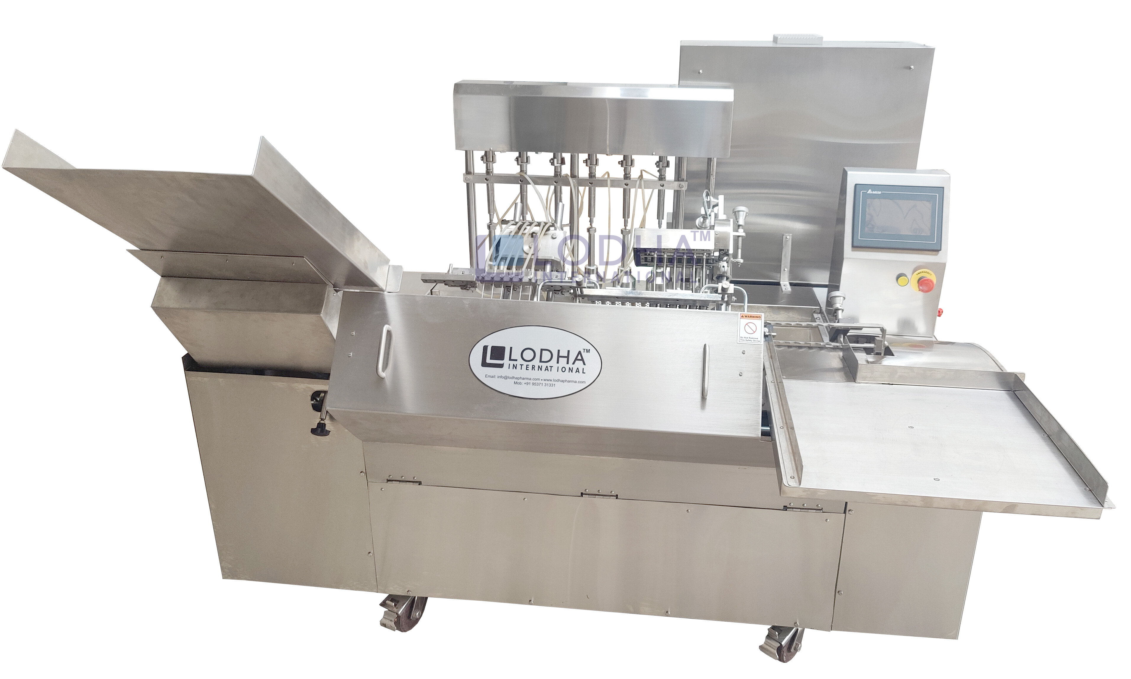 Eight Head Ampoule Filling And Sealing Machine