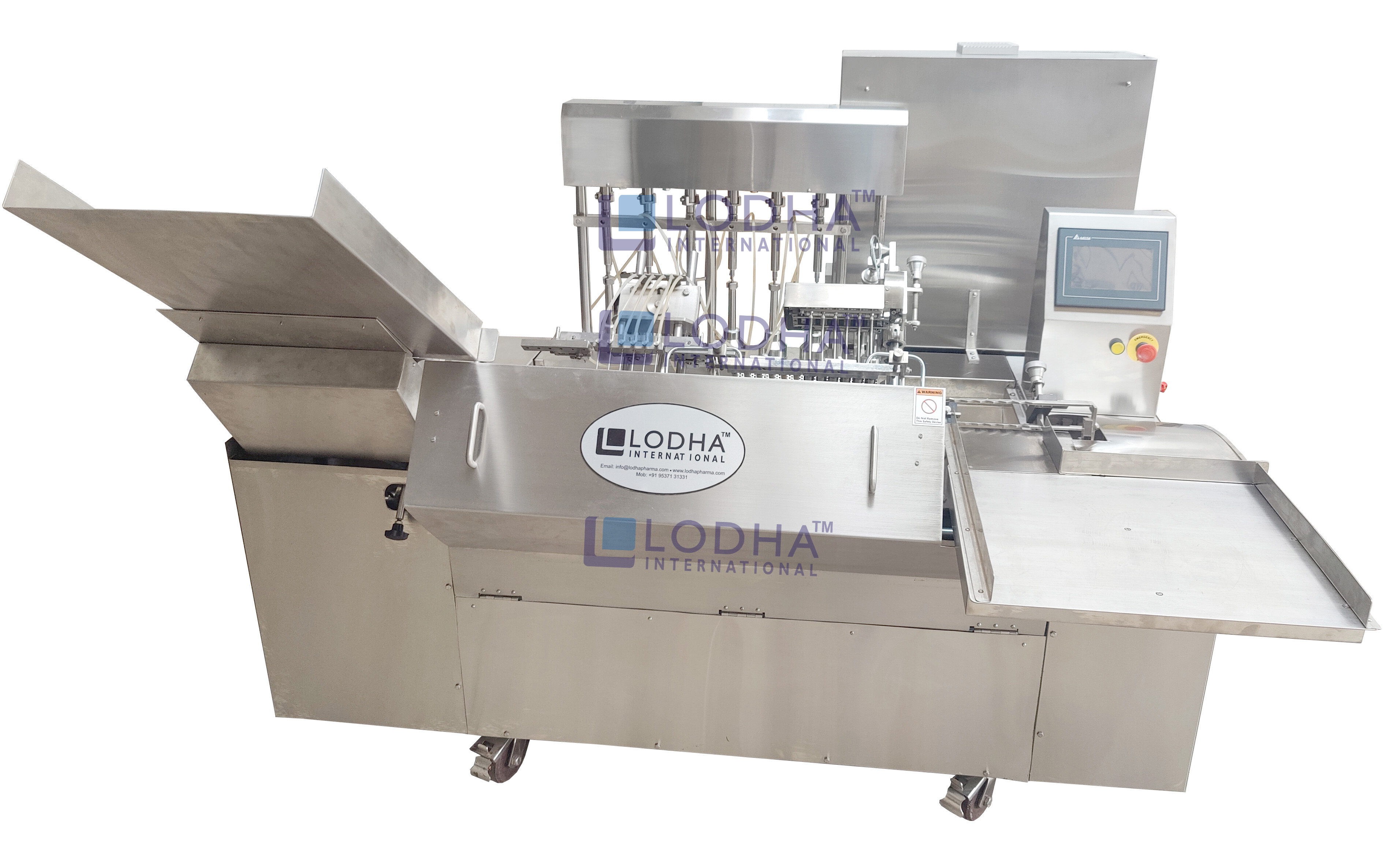 High Speed Rotary Ampoule Washing Machine