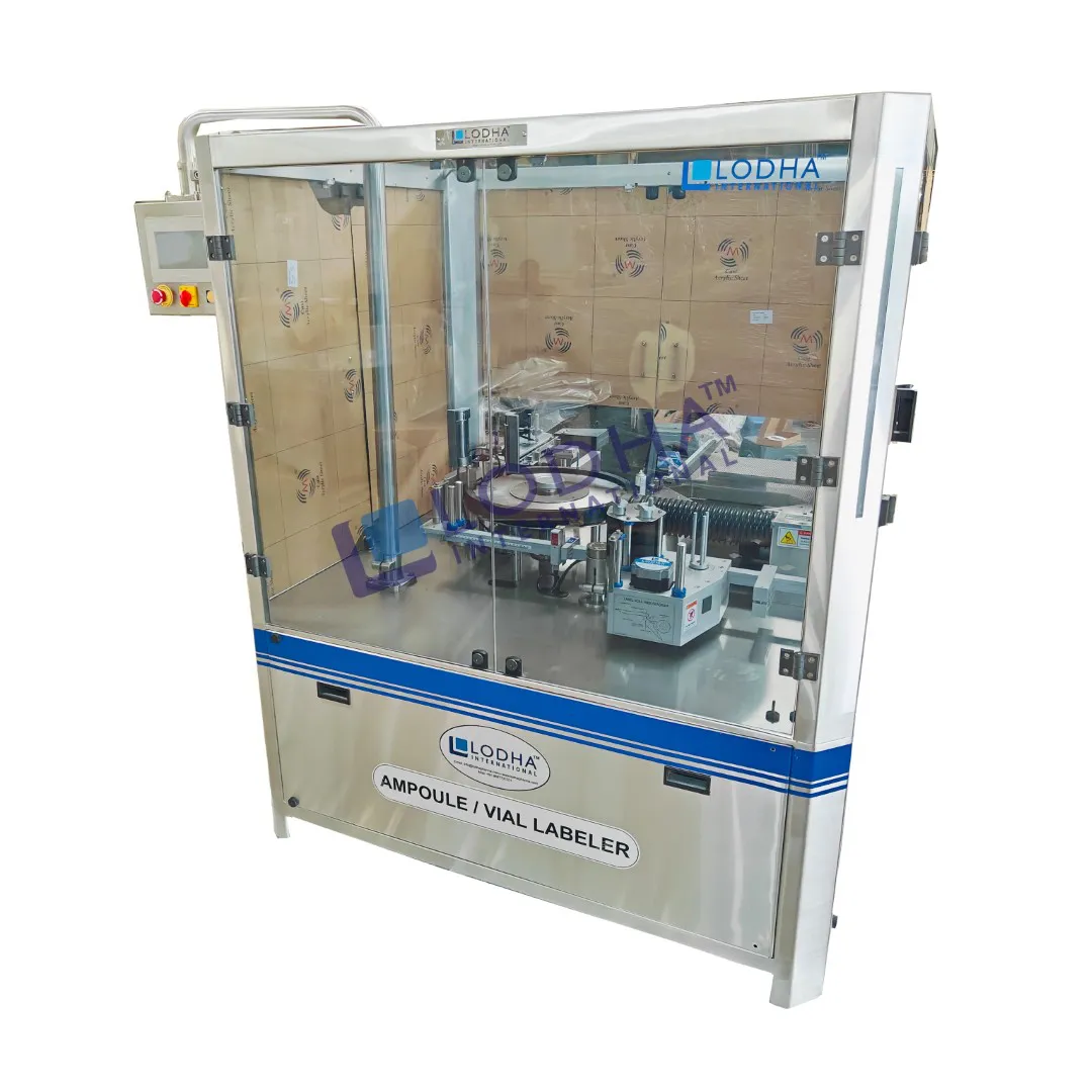 Ampoule sticker labeling machine